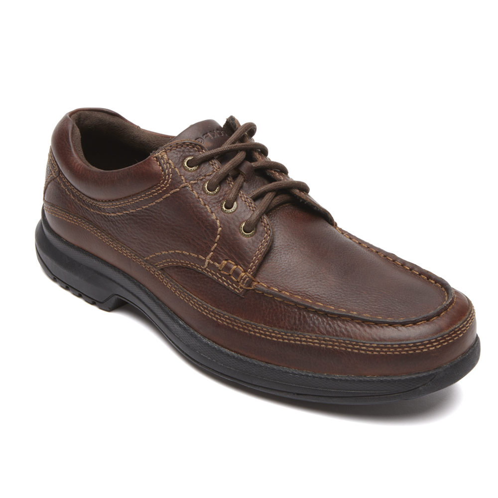 Rockport Oxfords For Mens Dark Brown - Banni - NF6018275